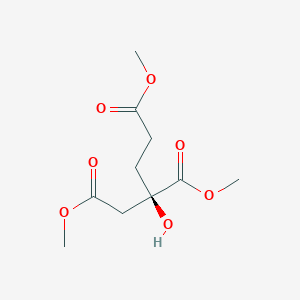 (R)-Trimethyl 2-hydroxybutane-1,2,4-tricarboxylate