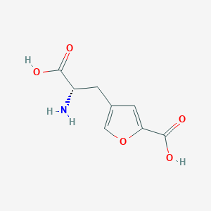 (S)-4-(2-Amino-2-carboxyethyl)furan-2-carboxylic acid