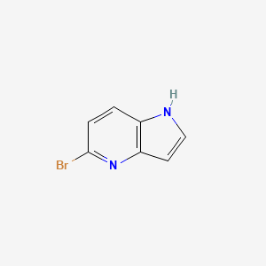molecular formula C7H5BrN2 B1292604 5-bromo-1H-pyrrolo[3,2-b]pyridine CAS No. 1000341-51-4