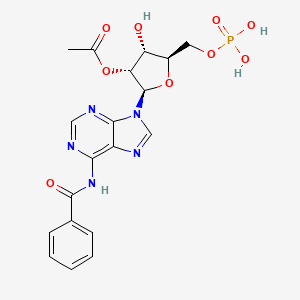 2'-O-Acetyl-N-benzoyladenosine 5'-(dihydrogen phosphate)