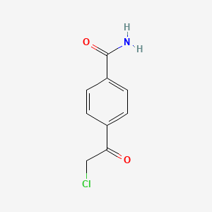 4-(2-Chloroacetyl)benzamide