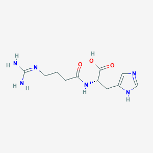 (S)-2-(4-Guanidinobutanamido)-3-(1H-imidazol-4-yl)propanoic acid