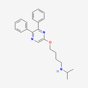 4-((5,6-Diphenylpyrazin-2-yl)oxy)-N-isopropylbutan-1-amine