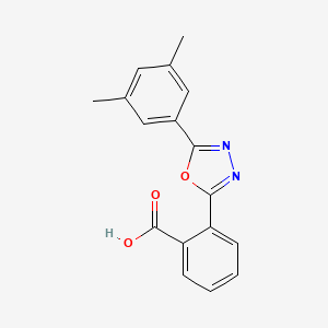 2-(5-(3,5-Dimethylphenyl)-1,3,4-oxadiazol-2-yl)benzoic acid