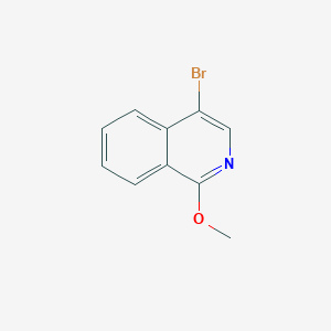 molecular formula C10H8BrNO B1292691 4-Bromo-1-methoxyisoquinoline CAS No. 746668-73-5