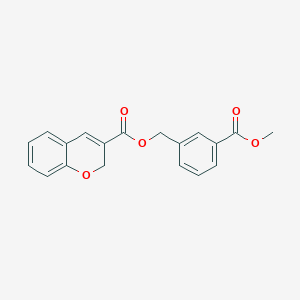 3-(Methoxycarbonyl)benzyl 2H-chromene-3-carboxylate