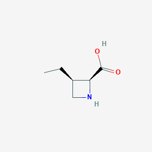 (2S,3R)-3-Ethylazetidine-2-carboxylic acid