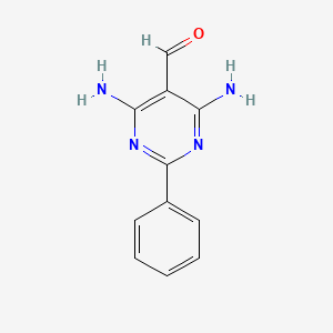 4,6-Diamino-2-phenylpyrimidine-5-carbaldehyde