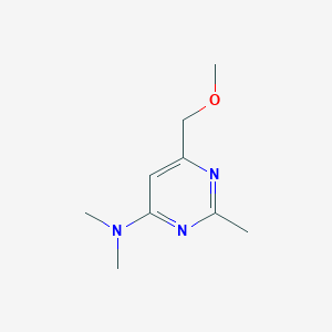 6-(Methoxymethyl)-N,N,2-trimethylpyrimidin-4-amine