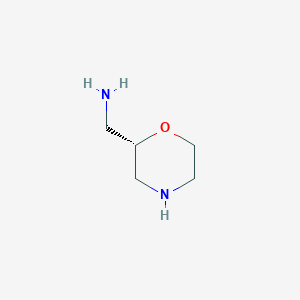 [(2S)-morpholin-2-yl]methanamine