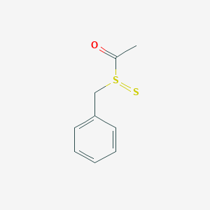 1-(Benzylsulfinothioyl)ethan-1-one