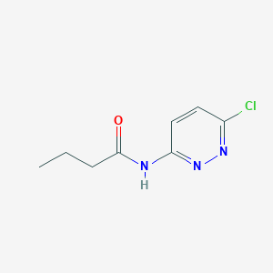 molecular formula C8H10ClN3O B1292720 N-(6-chloropyridazin-3-yl)butanamide CAS No. 868948-12-3