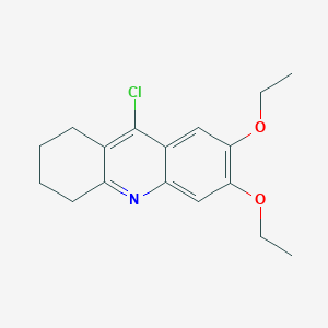 9-Chloro-6,7-diethoxy-1,2,3,4-tetrahydroacridine