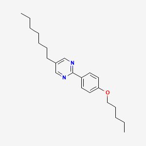 5-Heptyl-2-(4-(pentyloxy)phenyl)pyrimidine