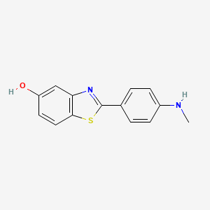 2-(4-(Methylamino)phenyl)benzo[d]thiazol-5-ol