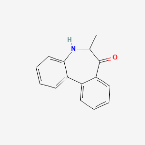 6-Methyl-5,6-dihydro-7h-dibenzo[b,d]azepin-7-one