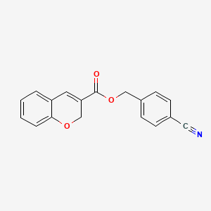 4-Cyanobenzyl 2H-chromene-3-carboxylate