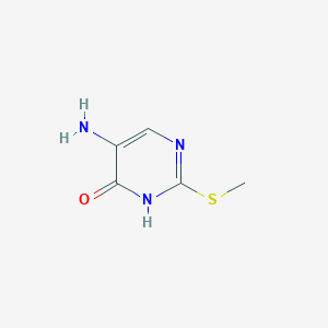 5-Amino-2-(methylthio)pyrimidin-4(3H)-one