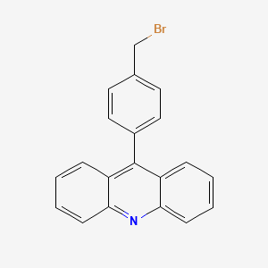 Acridine, 9-[4-(bromomethyl)phenyl]-