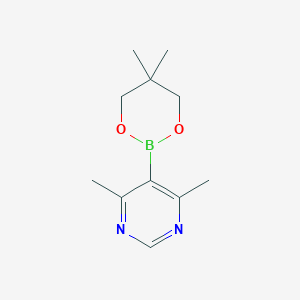 5-(5,5-Dimethyl-1,3,2-dioxaborinan-2-yl)-4,6-dimethylpyrimidine