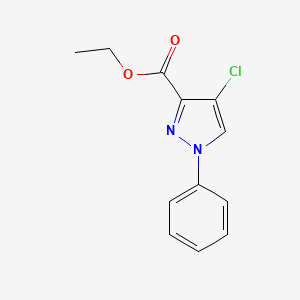 Ethyl 4-chloro-1-phenyl-1H-pyrazole-3-carboxylate