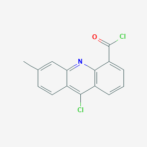 9-Chloro-6-methylacridine-4-carbonyl chloride