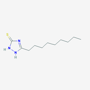 5-Nonyl-1,2-dihydro-3H-1,2,4-triazole-3-thione