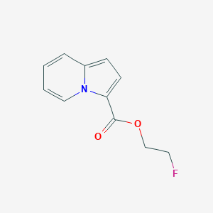 2-Fluoroethyl indolizine-3-carboxylate