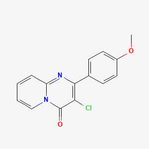 3-Chloro-2-(4-methoxyphenyl)-4H-pyrido[1,2-a]pyrimidin-4-one