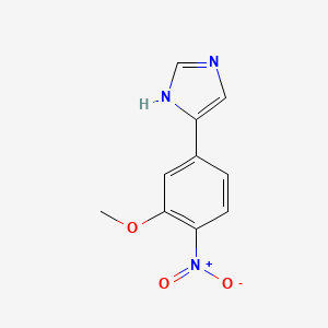 5-(3-methoxy-4-nitrophenyl)-1H-imidazole