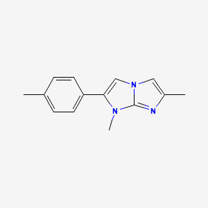 2,7-Dimethyl-6-(4-methylphenyl)imidazo[1,2-a]imidazole