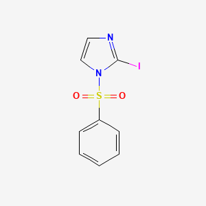 1-(Benzenesulfonyl)-2-iodo-1H-imidazole