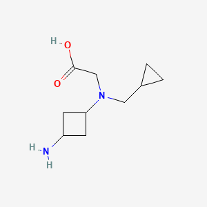 N-(3-Aminocyclobutyl)-N-(cyclopropylmethyl)glycine