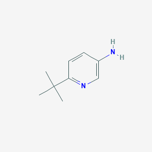 molecular formula C9H14N2 B1292809 6-(Tert-butyl)pyridin-3-amine CAS No. 39919-70-5