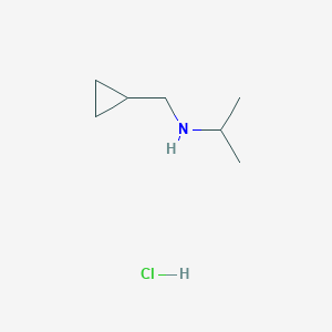 molecular formula C7H16ClN B1292814 N-(环丙基甲基)-2-丙胺盐酸盐 CAS No. 1135288-48-0