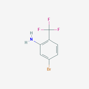 molecular formula C7H5BrF3N B1292830 5-溴-2-(三氟甲基)苯胺 CAS No. 703-91-3