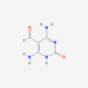 4,6-Diamino-2-oxo-1,2-dihydropyrimidine-5-carbaldehyde