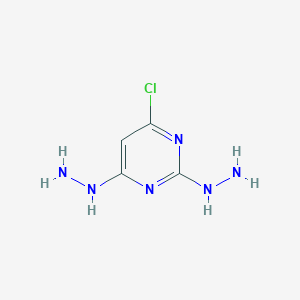 4-Chloro-2,6-dihydrazinylpyrimidine