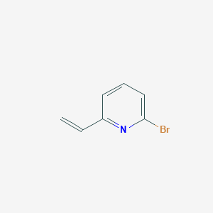 molecular formula C7H6BrN B1292842 2-Bromo-6-vinylpyridine CAS No. 931582-13-7