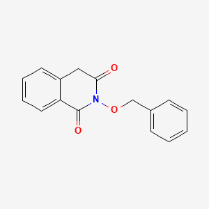molecular formula C16H13NO3 B1292863 2-(Benzyloxy)isoquinoline-1,3(2H,4H)-dione CAS No. 611187-05-4