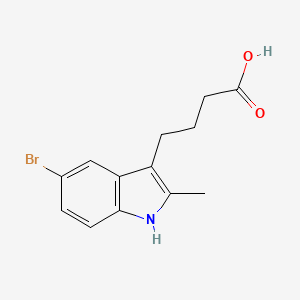 4-(5-Bromo-2-methyl-1h-indol-3-yl)butanoic acid