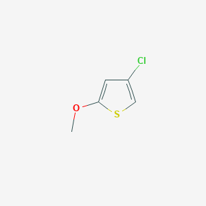 molecular formula C5H5ClOS B12929067 4-Chloro-2-methoxythiophene 