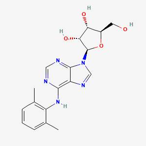 N-(2,6-Dimethylphenyl)adenosine