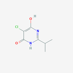 5-Chloro-6-hydroxy-2-isopropylpyrimidin-4(3H)-one