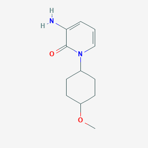 Rel-3-amino-1-((1r,4r)-4-methoxycyclohexyl)pyridin-2(1H)-one