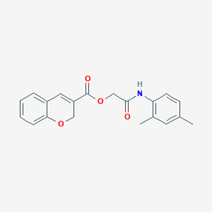 2-((2,4-Dimethylphenyl)amino)-2-oxoethyl 2H-chromene-3-carboxylate