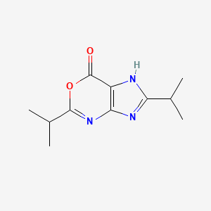 2,5-Di(propan-2-yl)imidazo[4,5-d][1,3]oxazin-7(1H)-one