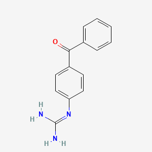 1-(4-Benzoylphenyl)guanidine