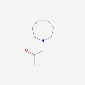 molecular formula C9H17NO B1292974 1-(Azepan-1-yl)propan-2-one CAS No. 23982-56-1