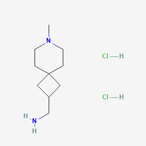 (7-Methyl-7-azaspiro[3.5]nonan-2-yl)methanamine dihydrochloride